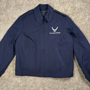 US Air Force Defense Logistics Agency Wings Collection The Perfect Fit Jacket 8R